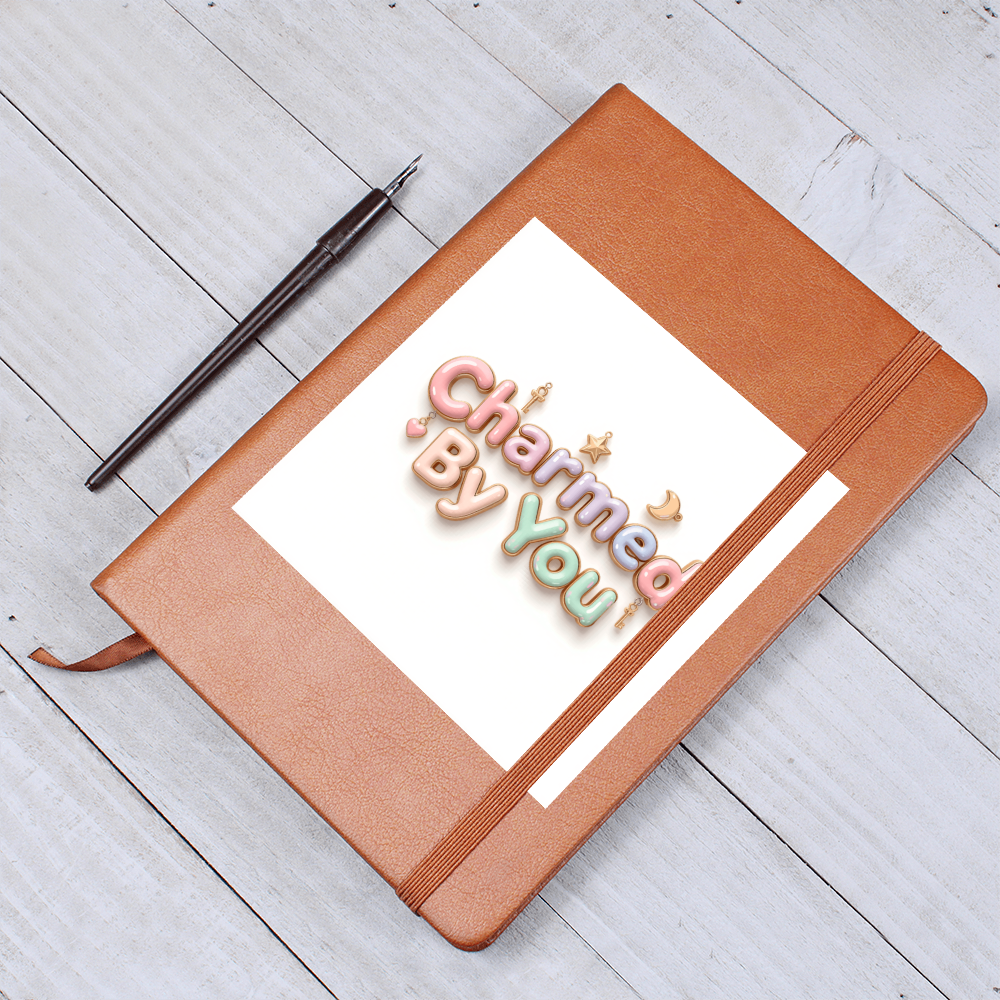Graphic Leather Journal (Customizable)