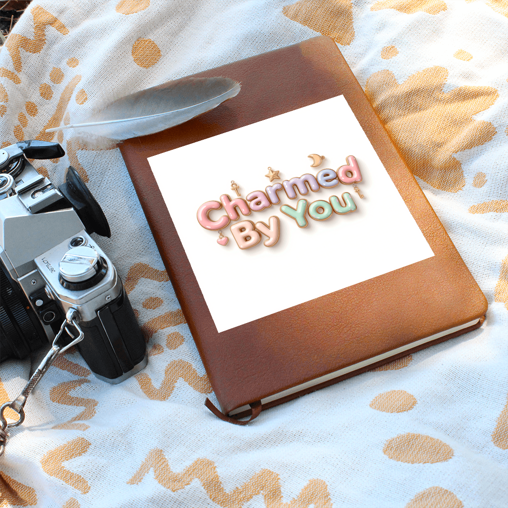 Graphic Leather Journal (Customizable)